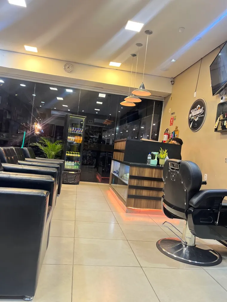 Ambiente da Manu's Barbearia